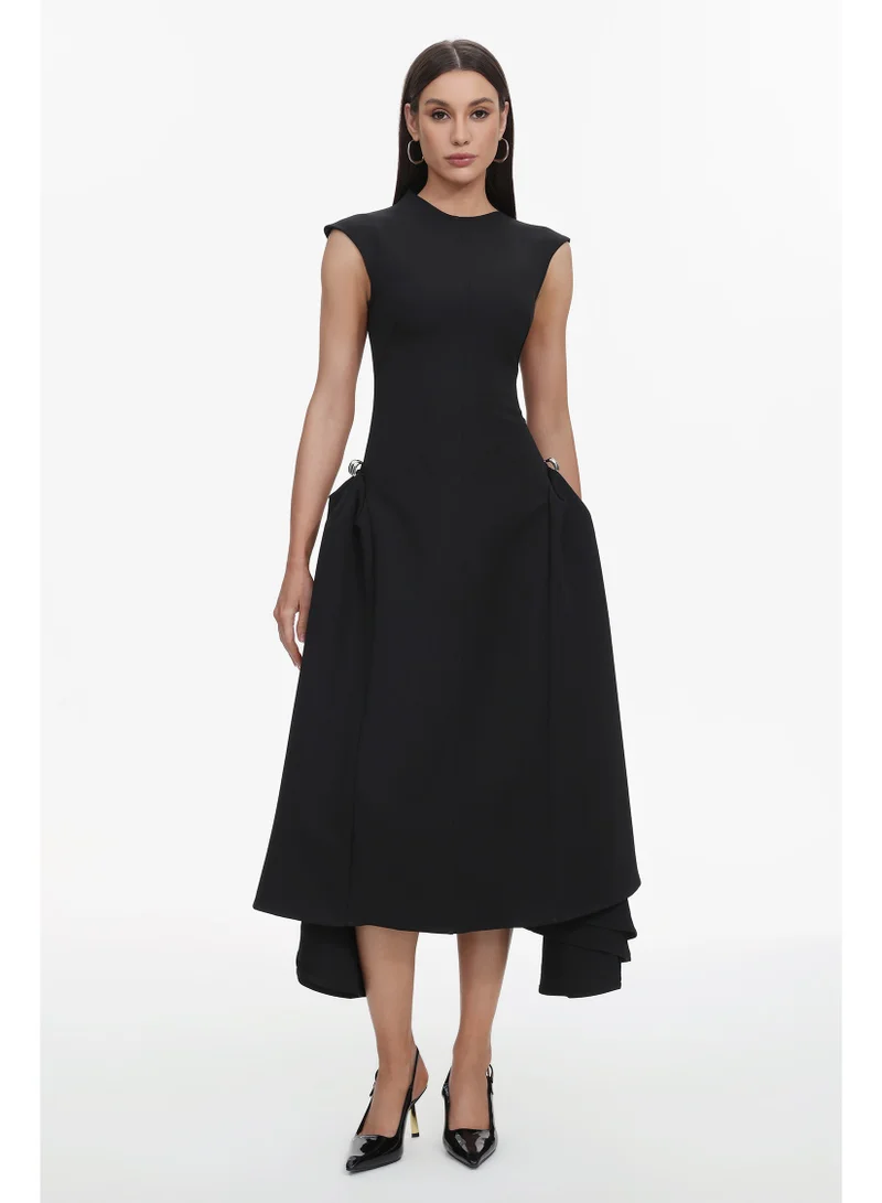 Bella Barnett Paca Choker Sleeveless Maxi Dress